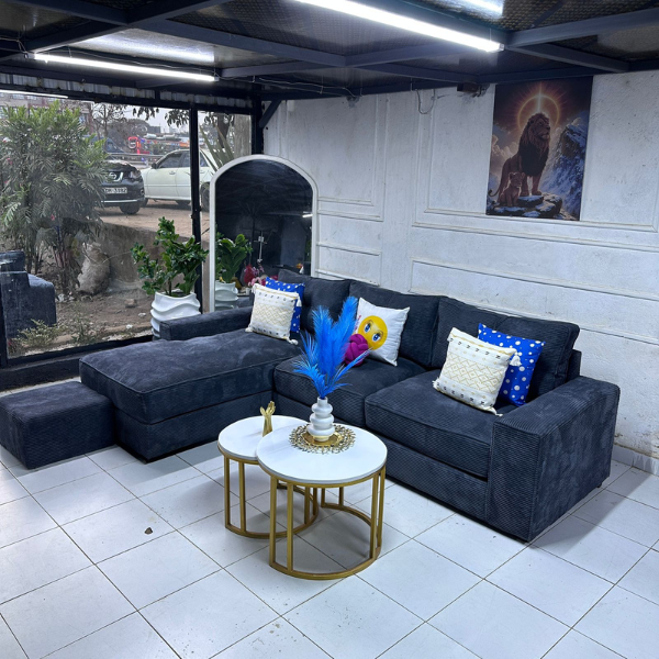 Classic L shaped sofa
